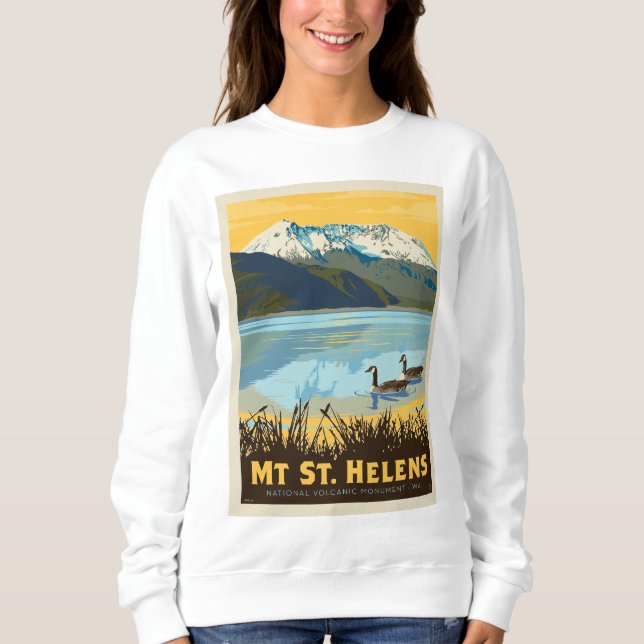 Mt St. Helens | Washington Sweatshirt (Front)