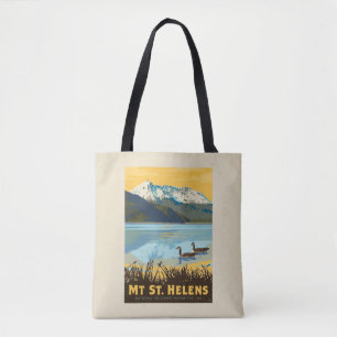 Mt St. Helens Washington Tote Bag