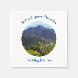 Mt Tamalpais Customisable Napkins