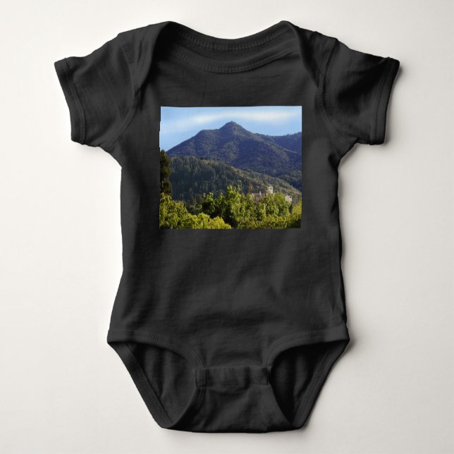 Mt Tamalpais Marin County California  Baby Bodysuit (Front)