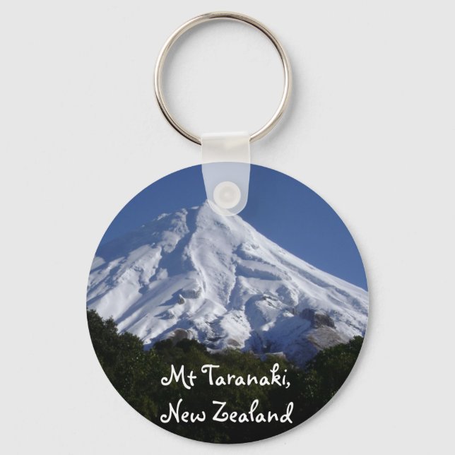 Mt Taranaki Key Ring (Front)