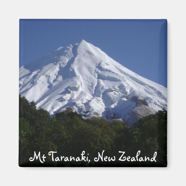 Mt Taranaki, New Zealand Magnet (Front)