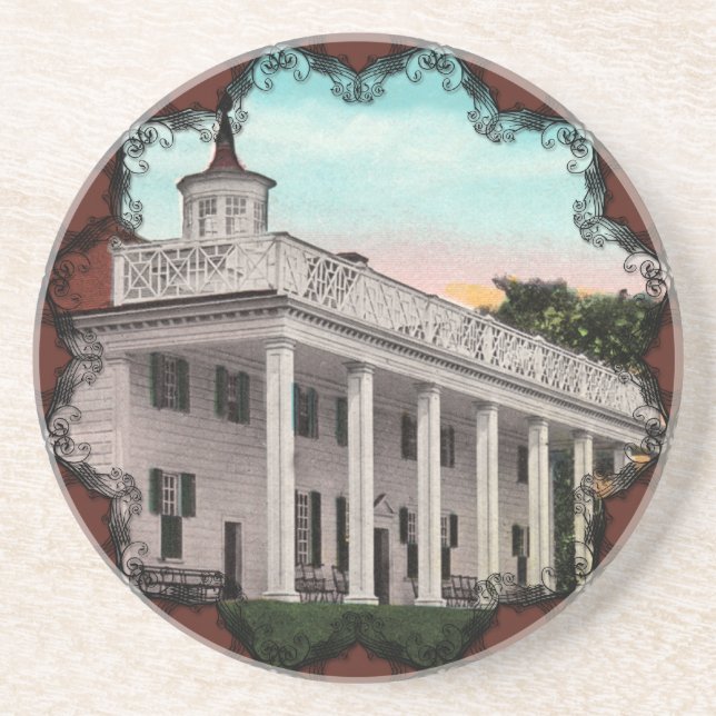 Mt. Vernon Vintage Coaster (Front)