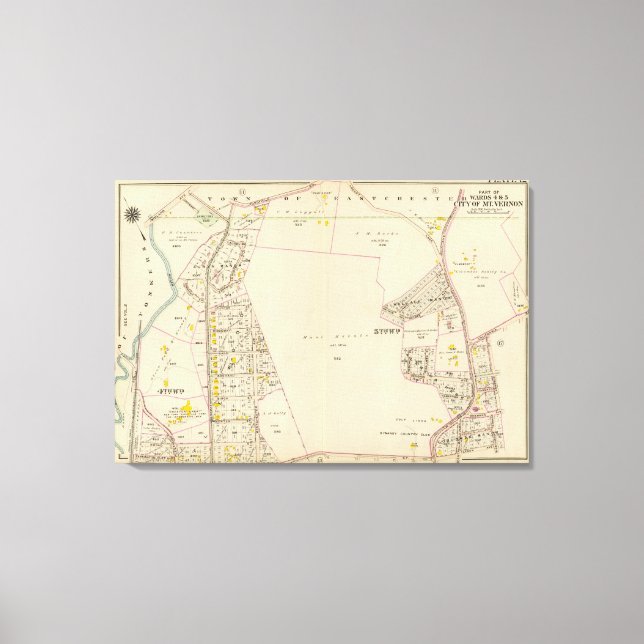 Mt Vernon wards 4-5, New York Canvas Print (Front)