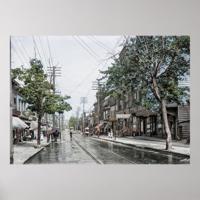 Mt Vernon, Westchester County, NY, Vintage Poster (Front)