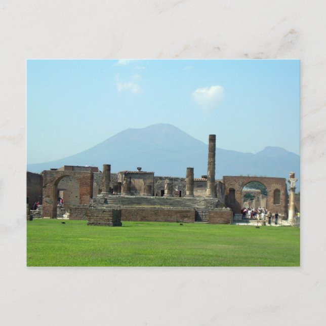 Mt. Vesuvius Postcard (Front)