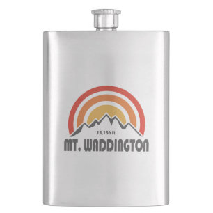 Mt. Waddington British Columbia Hip Flask