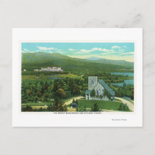 Mt Washington Hotel, Stickney Chapel View Postcard