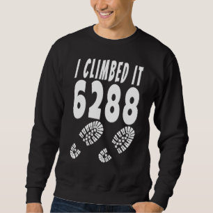Mt Washington I Climbed It 6288 Mount NH48 New Ham Sweatshirt