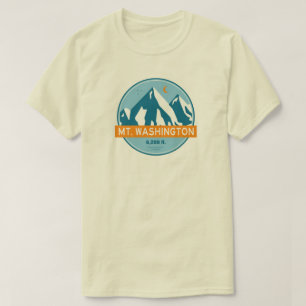 Mt. Washington New Hampshire Stars Moon T-Shirt