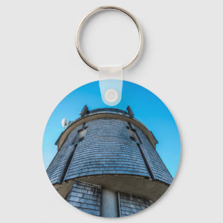 Mt. Washington Observatory Button Keychain