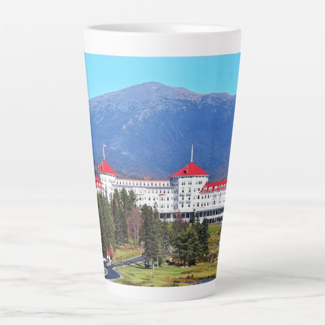 Mt. Washington Resort Latte Mug (Front)
