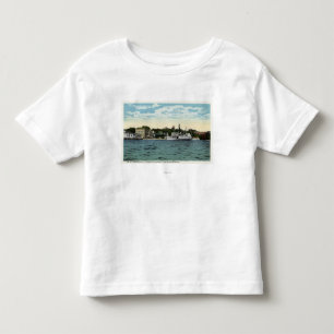Mt. Washington Steamer at Wolfeboro Wharf Toddler T-Shirt