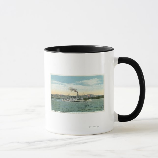 Mt. Washington Steamer, Ossipee Range View Mug (Right)