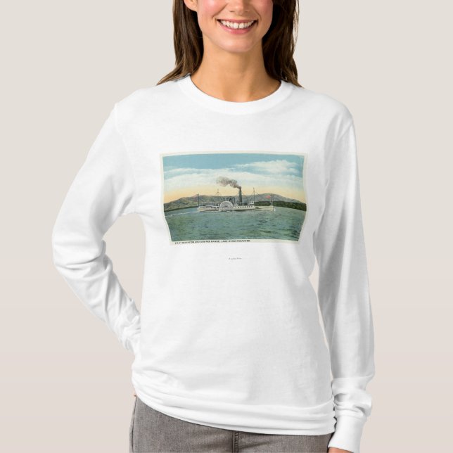 Mt. Washington Steamer, Ossipee Range View T-Shirt (Front)