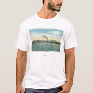 Mt. Washington Steamer, Ossipee Range View T-Shirt