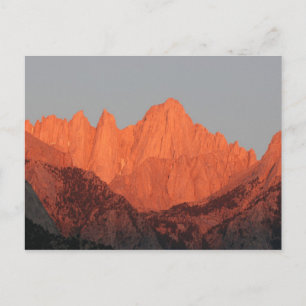Mt. Whitney at Dawn... Postcard