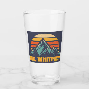 Mt. Whitney California Retro Turquoise Glass