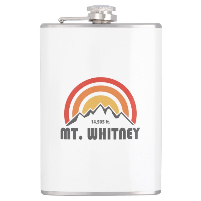 Mt. Whitney Hip Flask (Front)