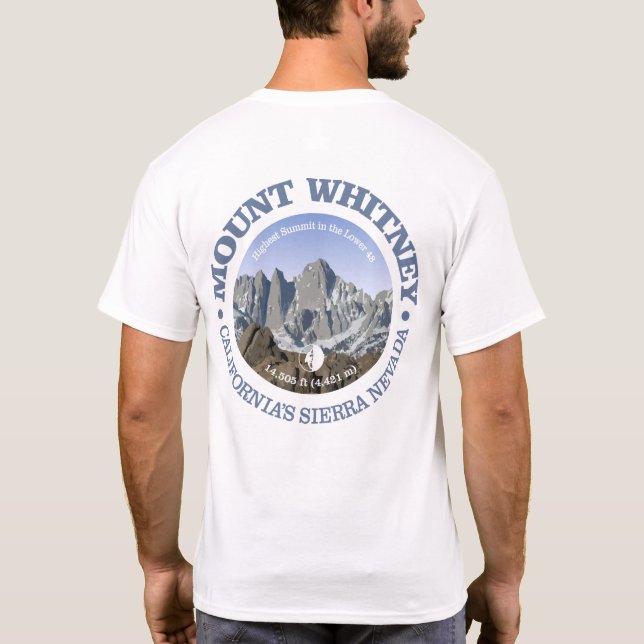 Mt Whitney T-Shirt (Back)