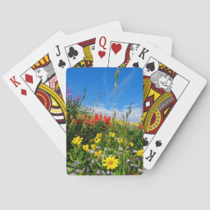 Mt. Wildflowers Playing Cards
