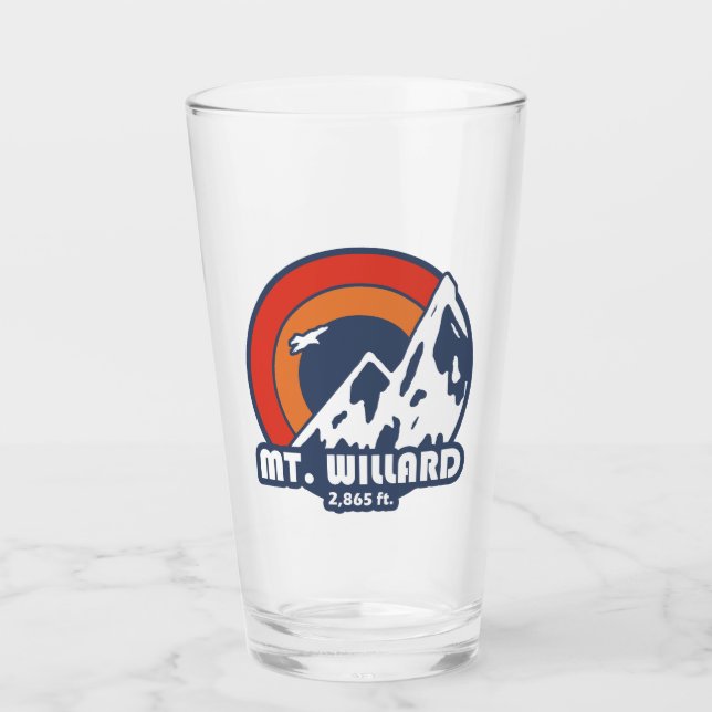 Mt. Willard New Hampshire Sun Eagle Glass (Front)