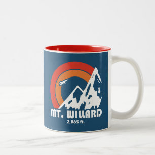 Mt. Willard New Hampshire Sun Eagle Two-Tone Coffee Mug