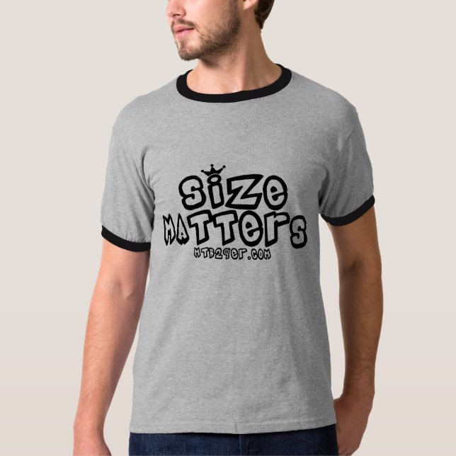 MTB 29er Size Matters T-Shirt (Front)