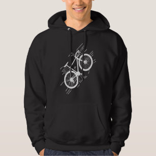 MTB Anatomy Mountain Bike Parts Cycling Bicycle Th Hoodie