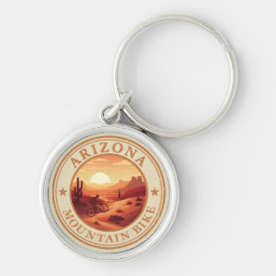 Mtb Az Sedona - Arizona Mountain Bike Key Ring