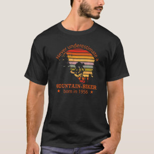 Mtb Bicycles Vintage 1956 Birthday Cycling Mountai T-Shirt
