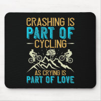 MTB - Crashing Is Part Of Cycling