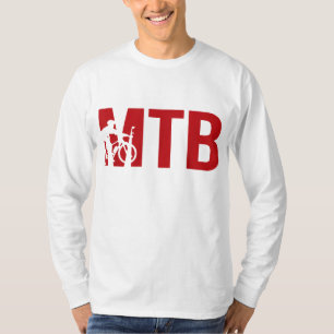 MTB for Cycling Downhill and Mountain Bike Fans T-Shirt