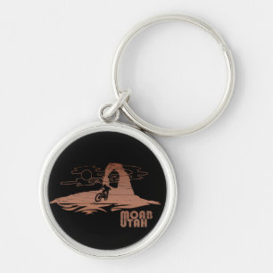 Mtb Moab - Utah Mountain biking Key Ring