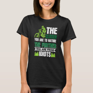 Mtb Mountain Bike Cycling Nature Bmx _1 T-Shirt