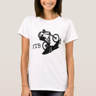 MTB MOUNTAIN BIKE GIFT DOWNHILL BMX CYCLING RETRO T-Shirt
