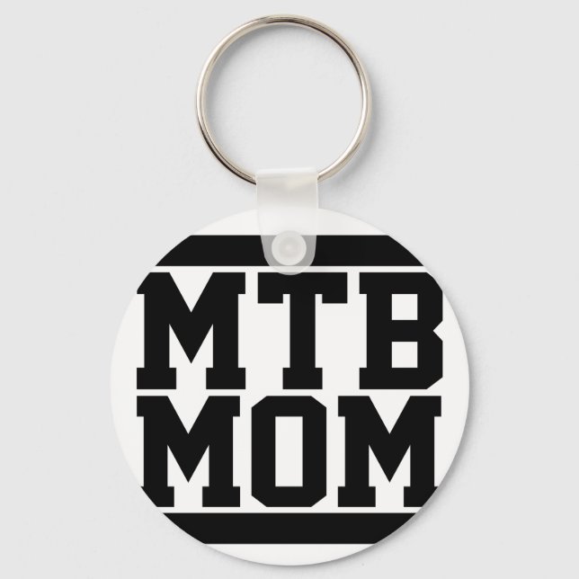 MTB Mum Key Ring (Front)