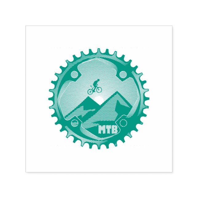 Mtb Poster Self-inking Stamp (Design)
