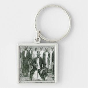 Mtesa,the Emperor of Uganda and other chiefs Key Ring