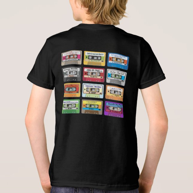 MTL 12U Black Walk-ups Tri-Blend Shirt (Back)