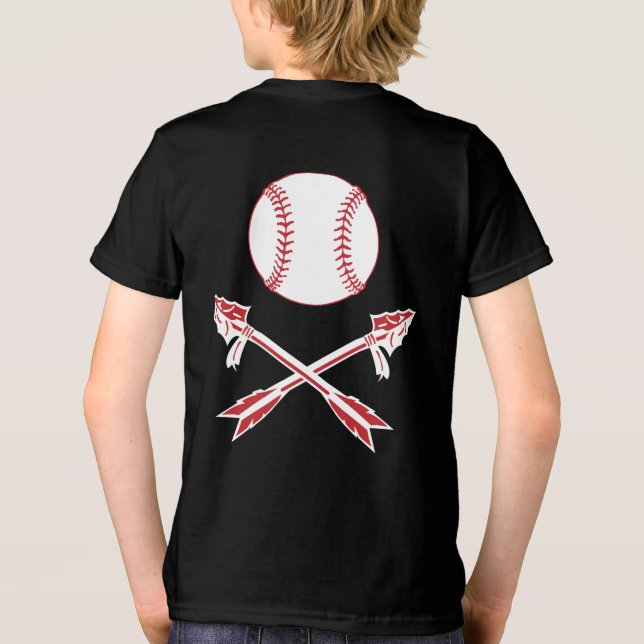 MTL Ball & Arrows Tri-Blend Shirt (Back)