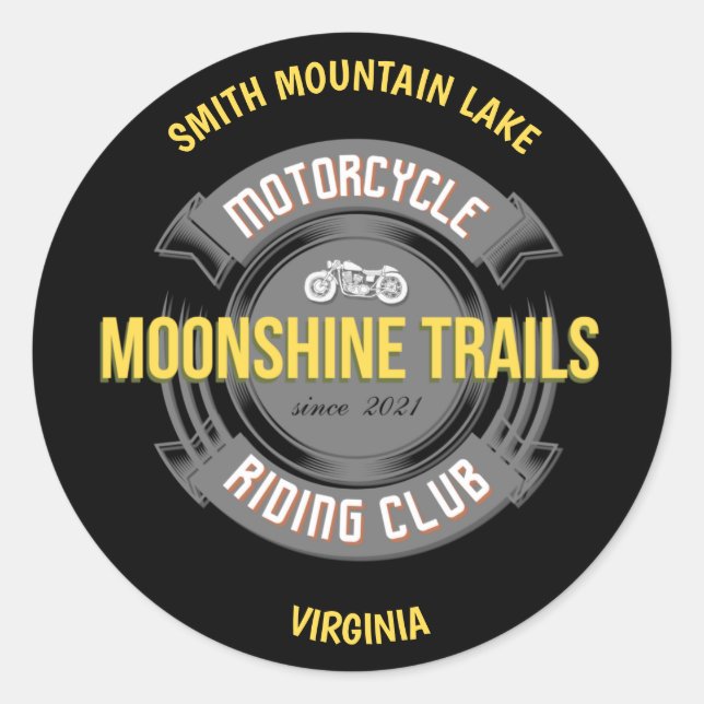 MTMRC Helmet Sticker - 3" Moonshine Trails MRC (Front)