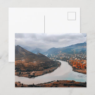 Mtskheta Jvari Georgia Postcard