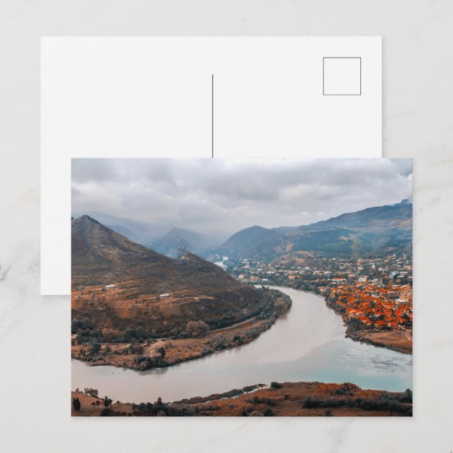 Mtskheta Jvari Georgia Postcard (Front/Back)