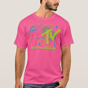 Mtv Music Television Alien Invasion Ufo T-Shirt