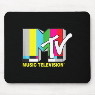 MTV Retro Television Colour Block Mouse Pad