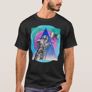 Mtv Vintage Neon Pop Moonman Vma Awards Logo T-Shirt