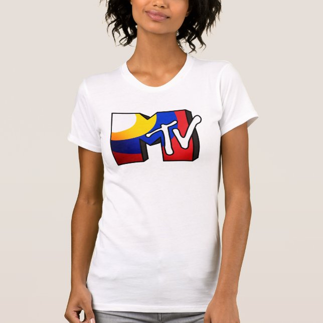 MTV Women's T-Shirt White (Front)