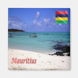 MU - Mauritius - Deer Island Magnet