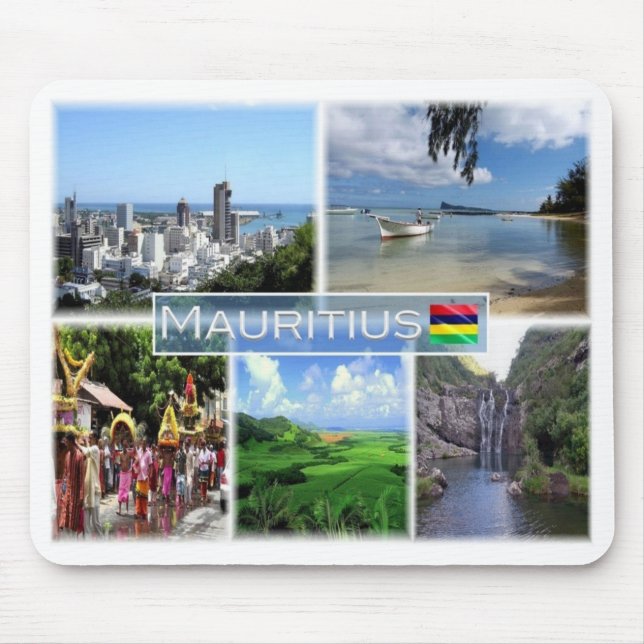 MU Mauritius - Port Louis - Mouse Pad (Front)